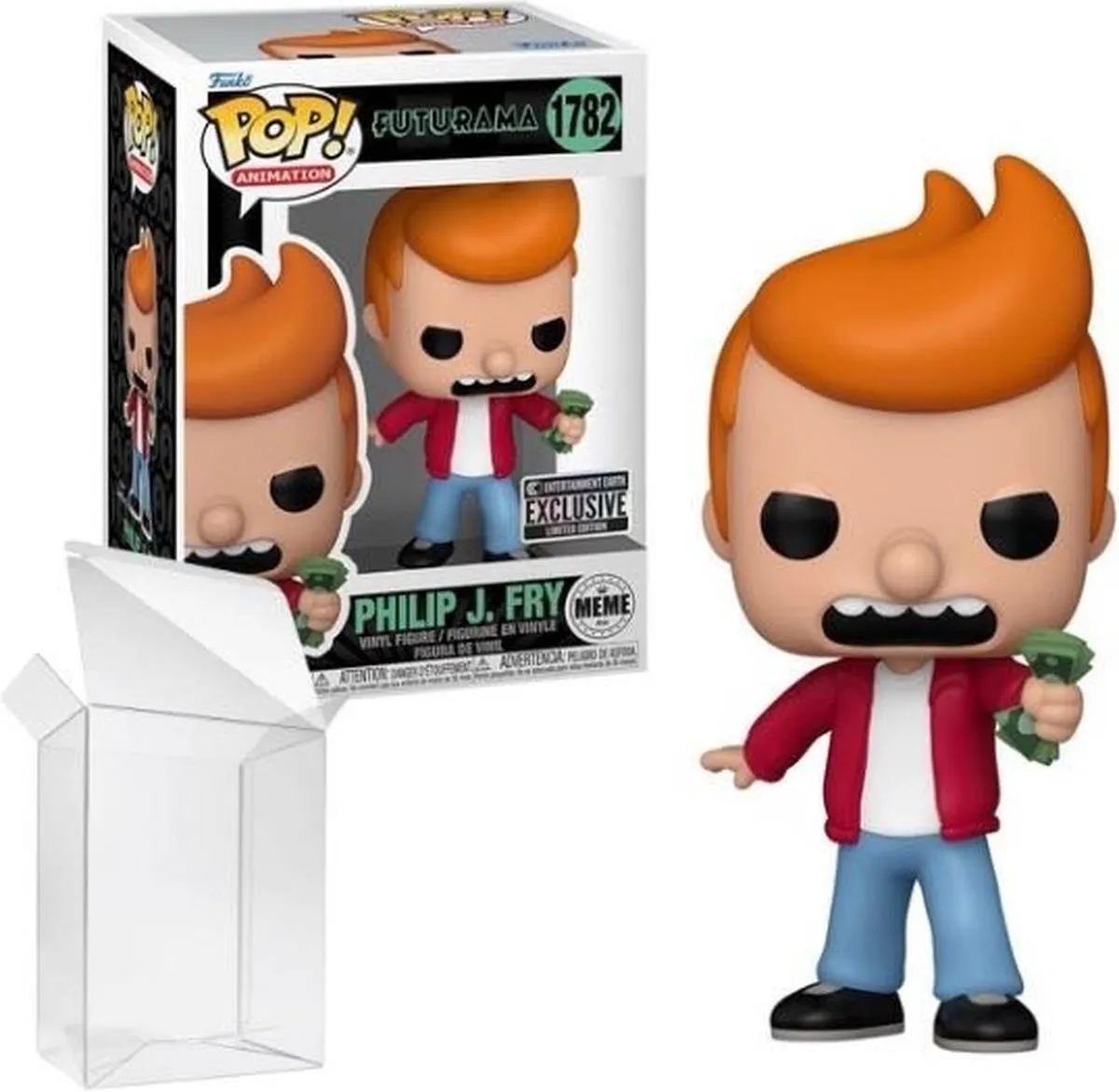 Funko Pop! Animation Futurama Philip J. Fry MEME #1782