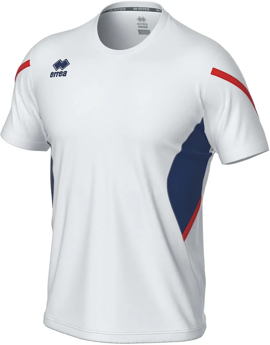 Errea Curtis Shirt Korte Mouwen - L - Wit
