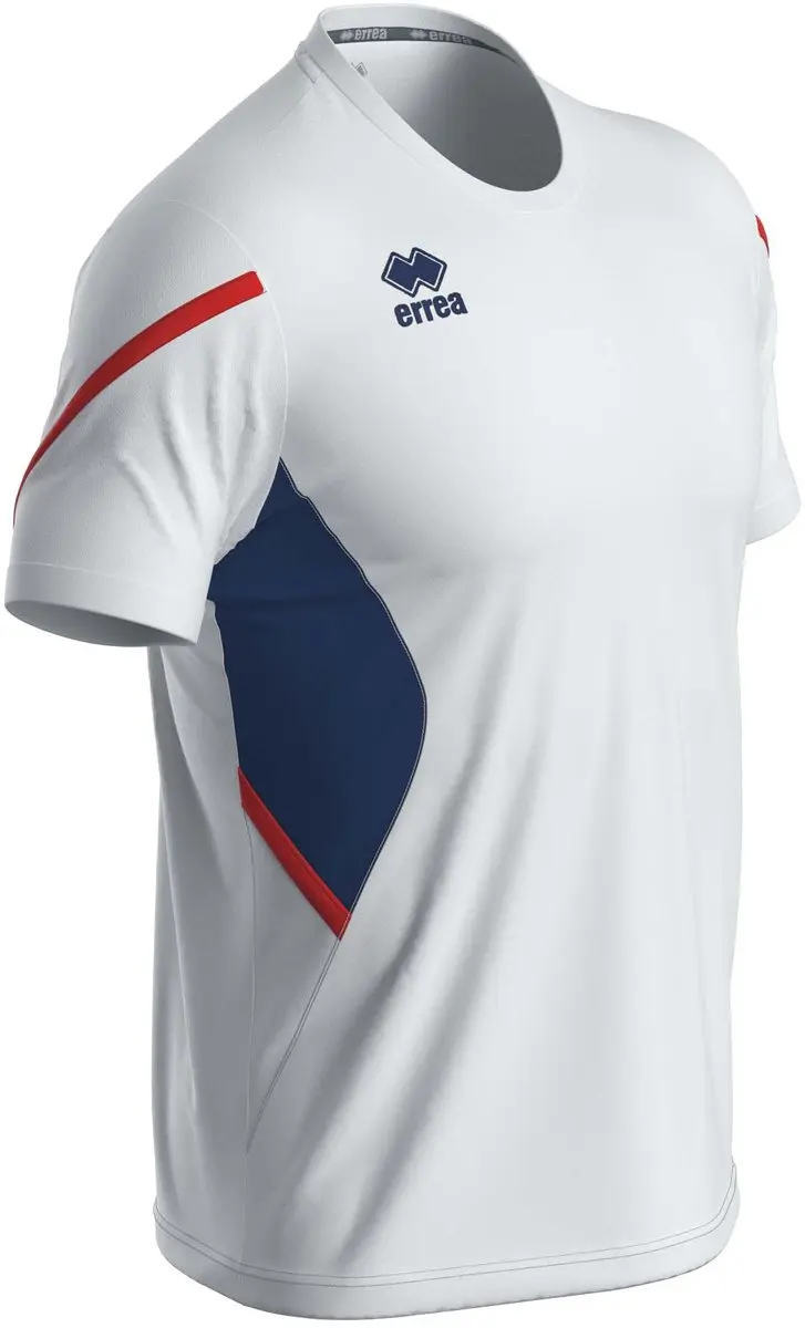 Errea Curtis Shirt Korte Mouwen - L - Wit
