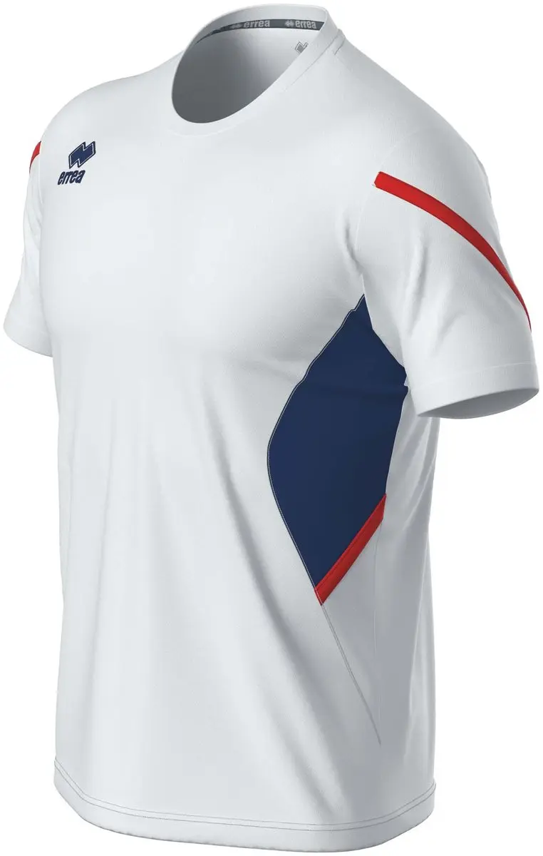 Errea Curtis Shirt Korte Mouwen - L - Wit