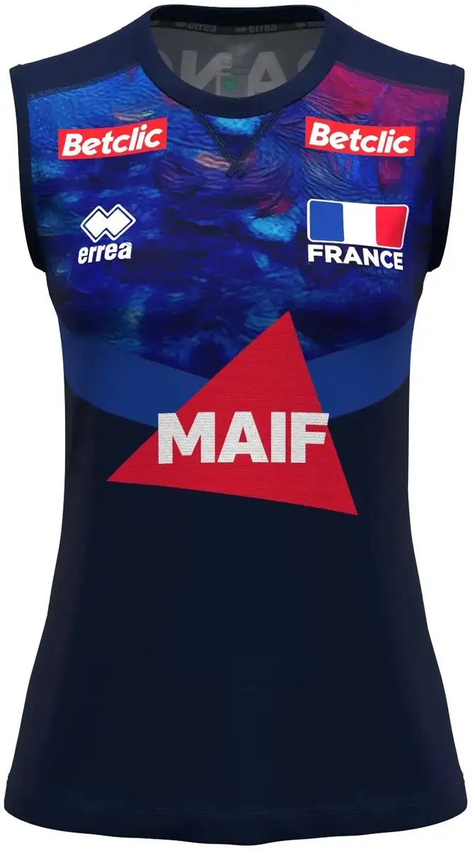 Mouwloos Trainingsshirt Dames Frankrijk 2026/27