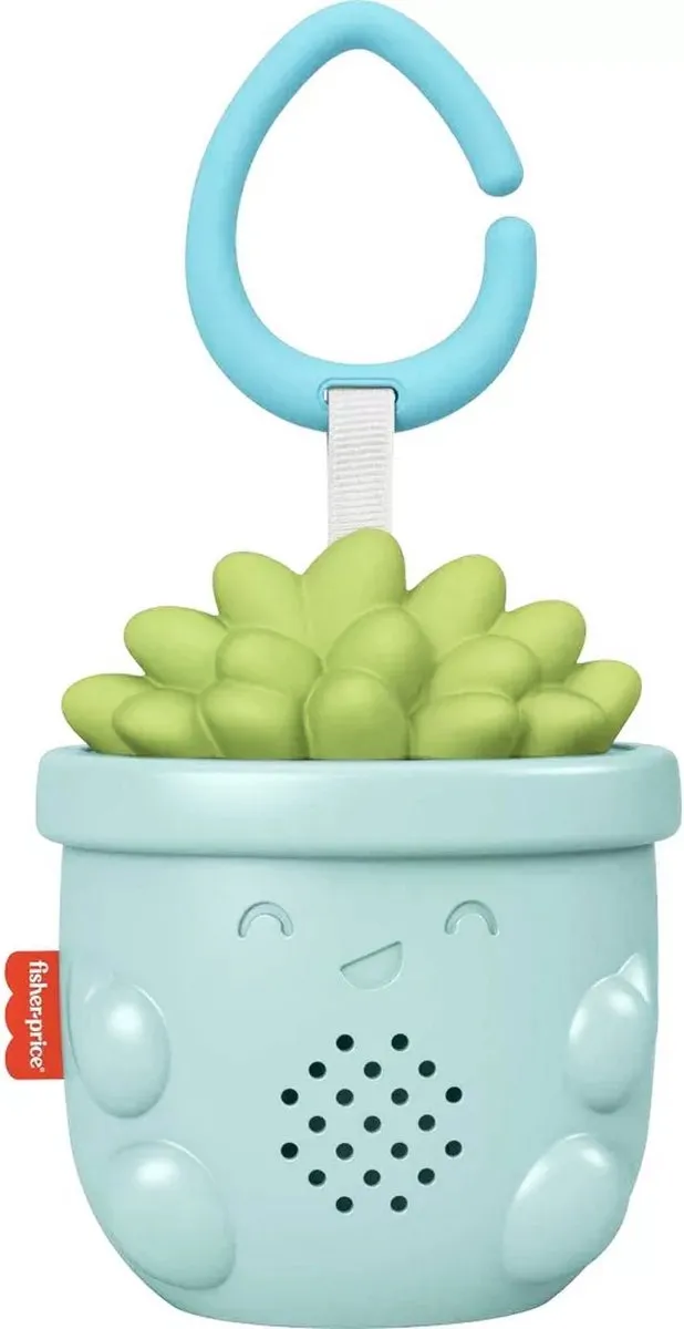 Fisher-Price Soothe & Go HGT38 Speelgoed - Vetplant - 3x AA - Blauw