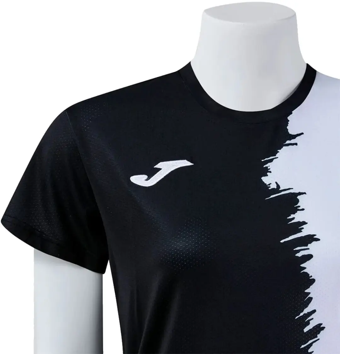 Joma Picasho T-shirt Kort L - Zwart/Wit - afbeelding 4 van 4