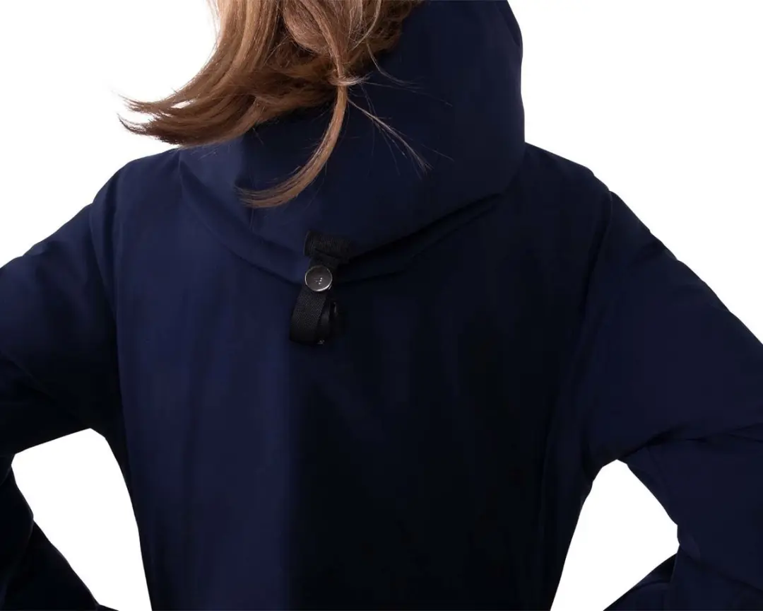 QHP Winterjas Linde Junior - 140 - Blauw