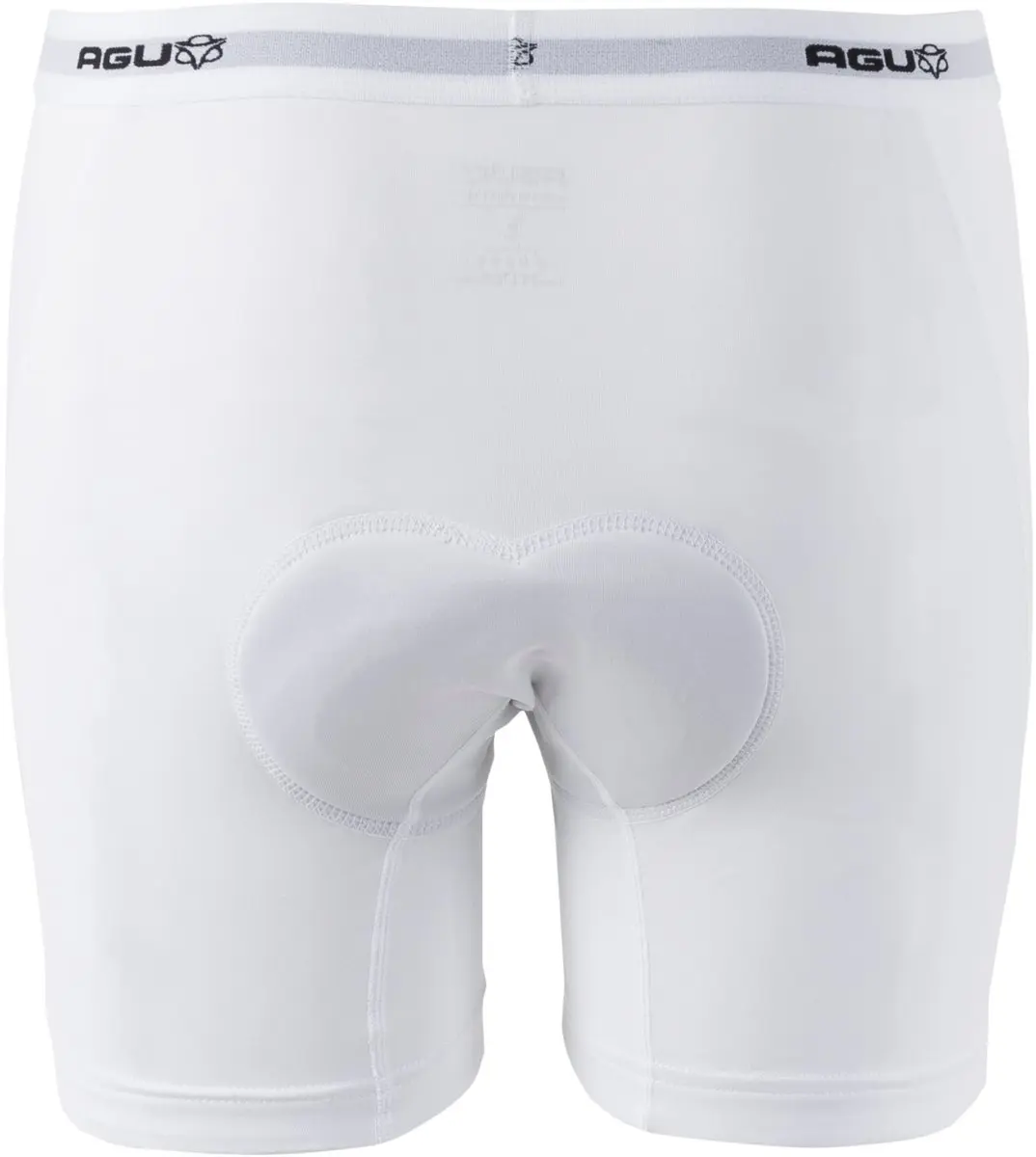 AGU Undershort Women - Fietsonderbroek met zeem - Wit S