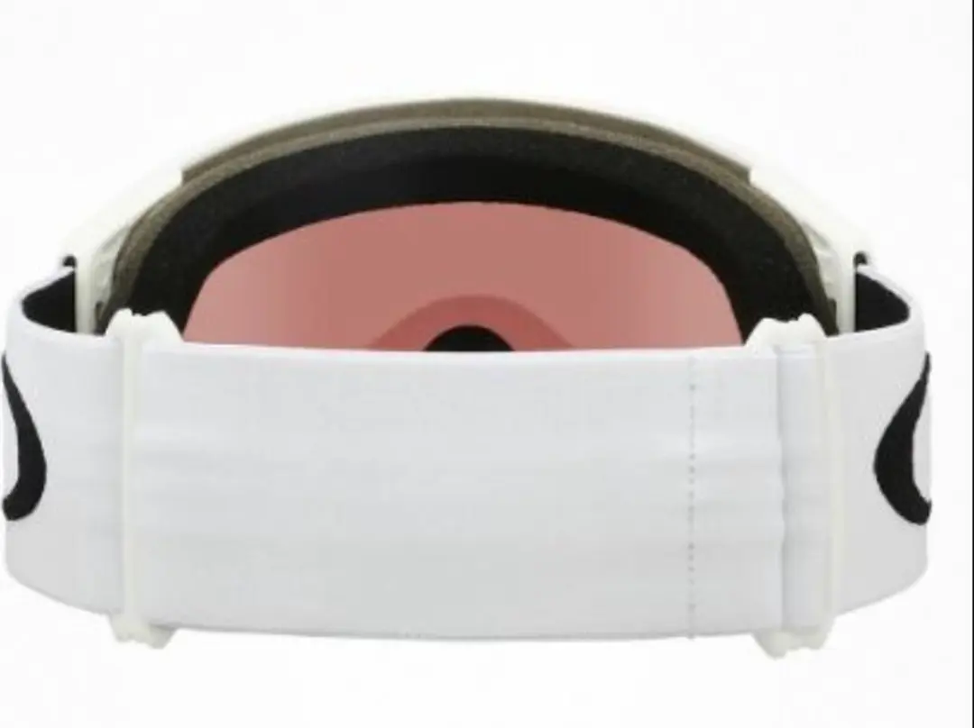 Oakley Flight Tracker L OO7104-11 Skibril - Matte Wit - Rood Lens - afbeelding 6 van 6