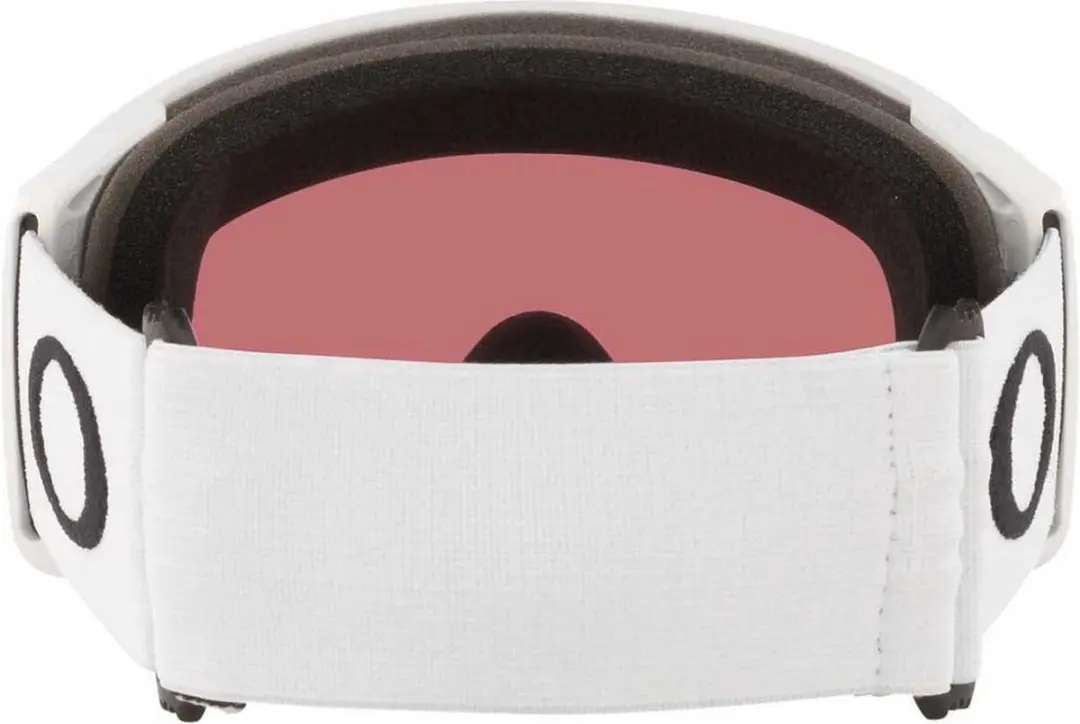 Oakley Flight Tracker L OO7104-11 Skibril - Matte Wit - Rood Lens