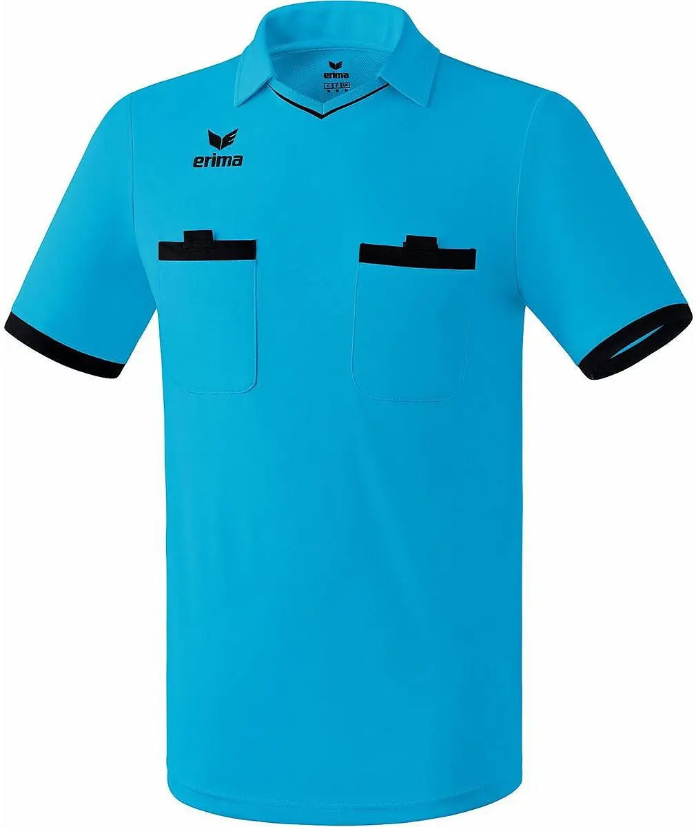 Erima Saragossa Scheidsrechtersshirt - Zwart/Wit S - afbeelding 4 van 6