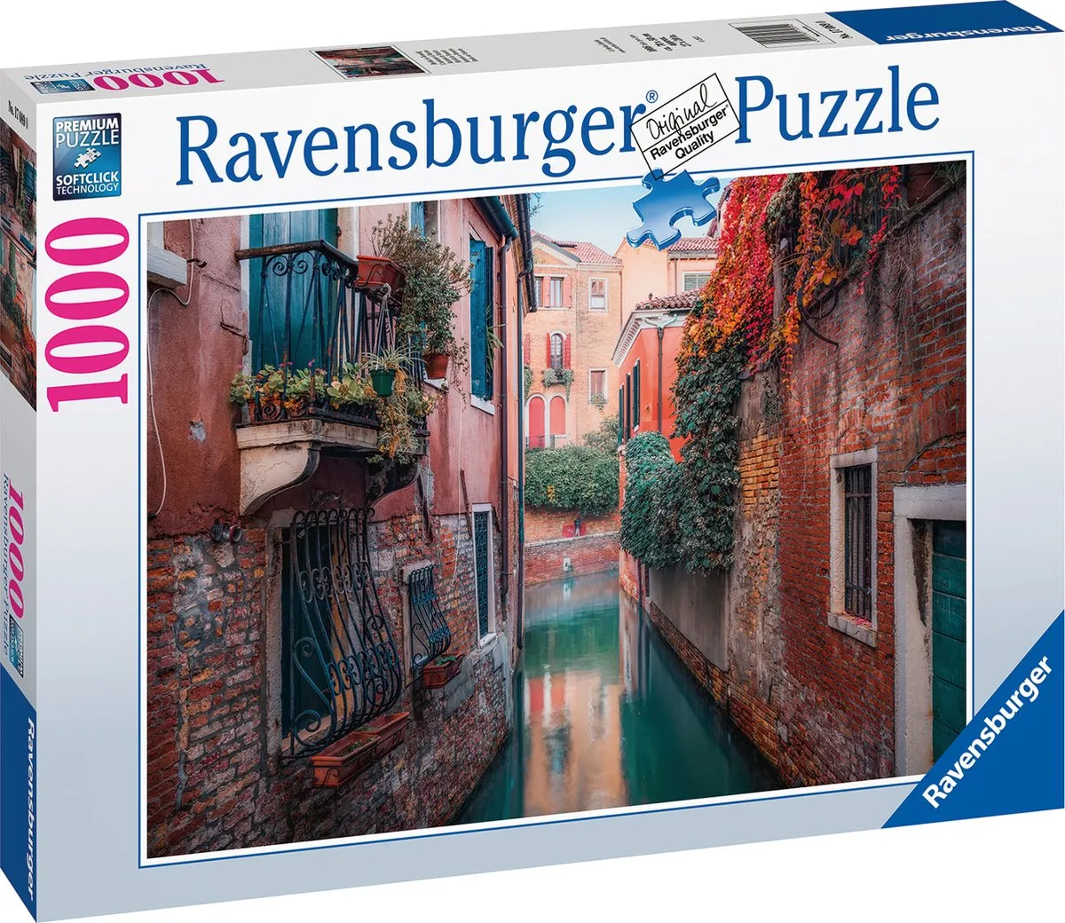 Ravensburger Herfst in Venetië Legpuzzel 1000 Stuks - Multicolor