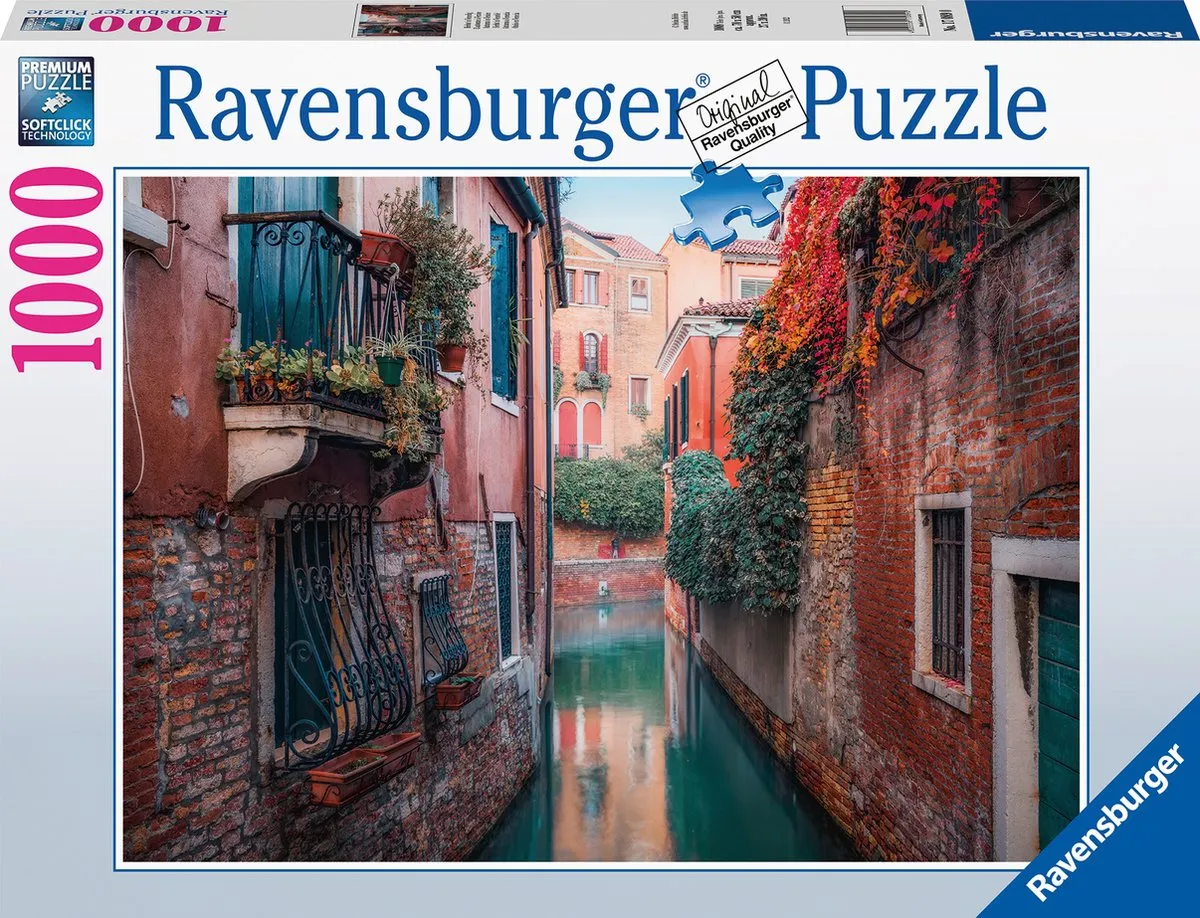 Ravensburger Herfst in Venetië Legpuzzel 1000 Stuks