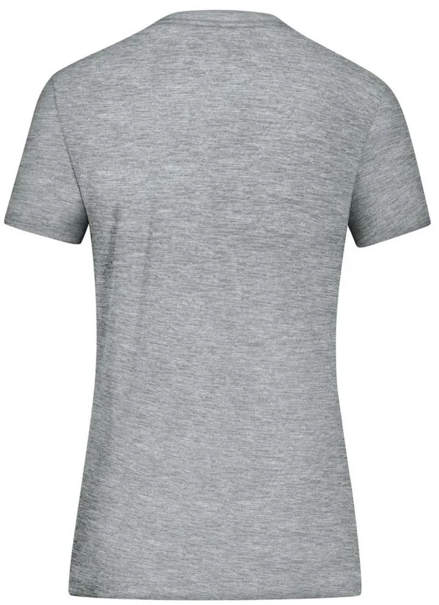 Jako Base T-shirt Dames - Maat 44 - Lichtgrijs Gemêleerd