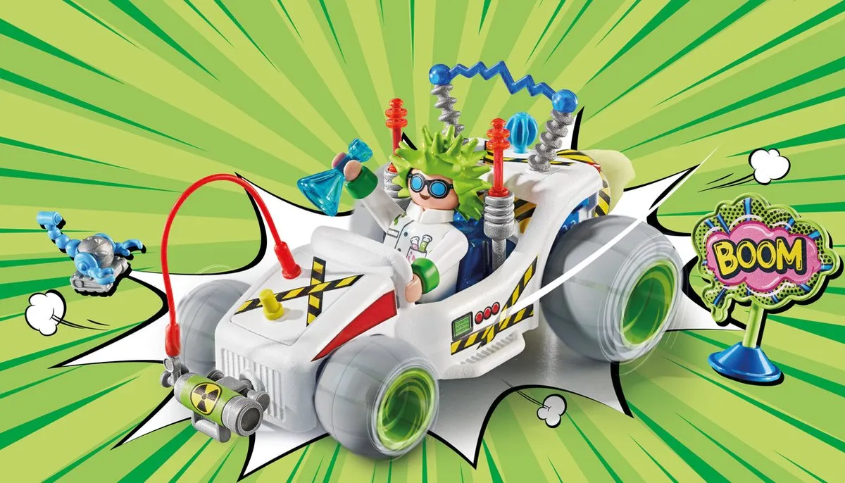 Playmobil Funstars Race Professor 71633 - Meerkleurig