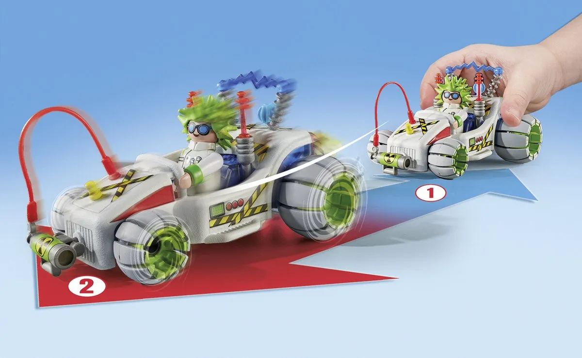 Playmobil Funstars Race Professor 71633 - Meerkleurig