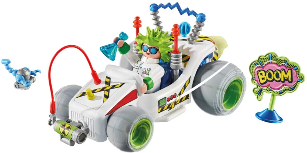 Playmobil Funstars Race Professor 71633 - Meerkleurig