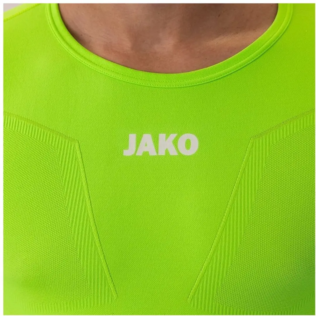Jako Comfort 2.0 Longsleeve Heren - Fluogroen M