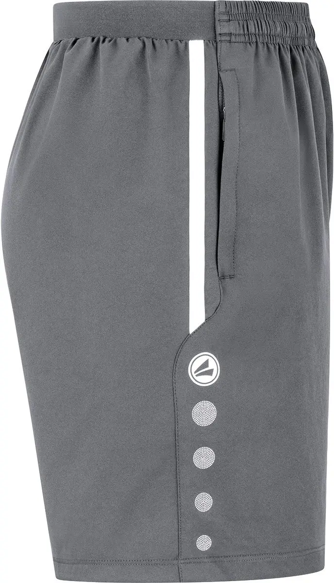 Jako Allround Short Kinderen 140 - Grijs