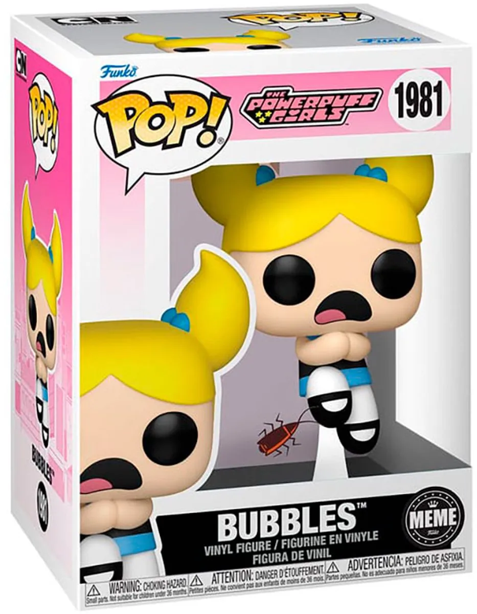 Funko Pop! The Powerpuff Girls Bubbles Meme #1981 - Multicolor