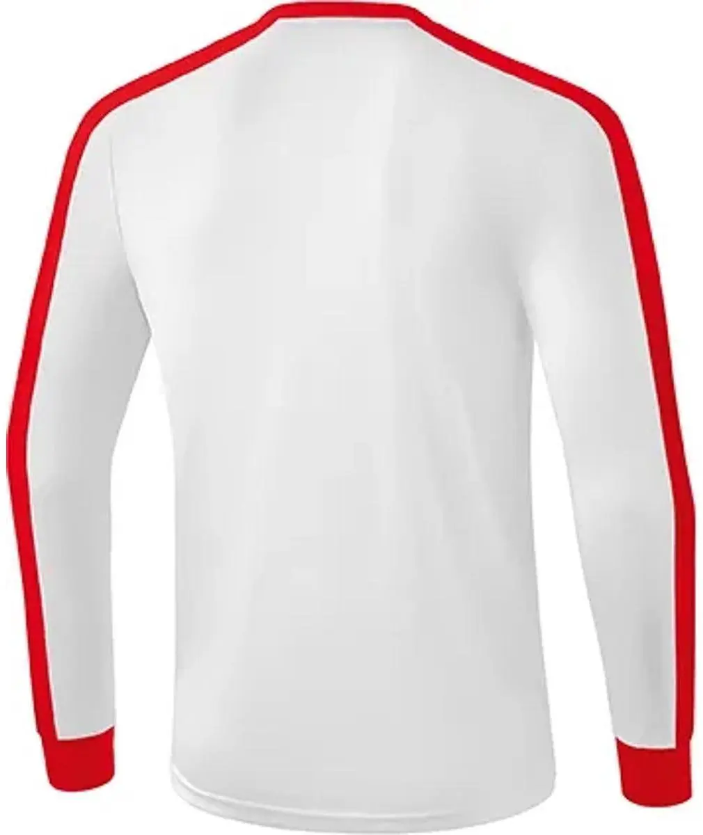 Erima Retro Star Voetbalshirt Lange Mouw Heren - Rood/Wit S