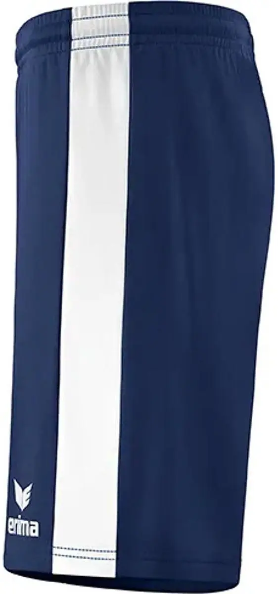 Erima Retro Star Short Senior XXL - Donkerblauw/Wit