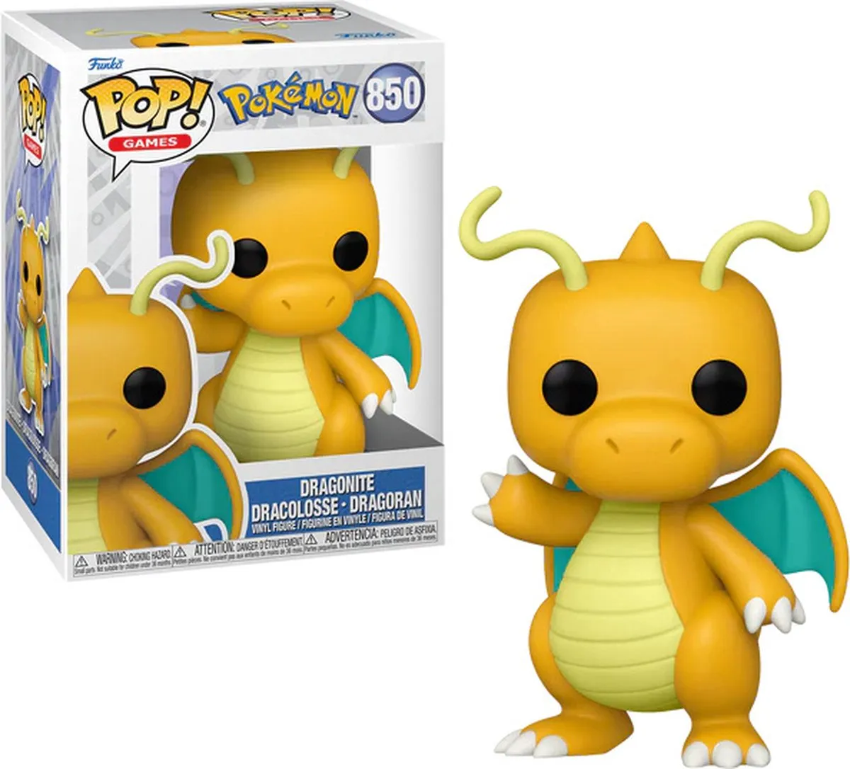 Funko Pop Games Pokémon Dragonite #850