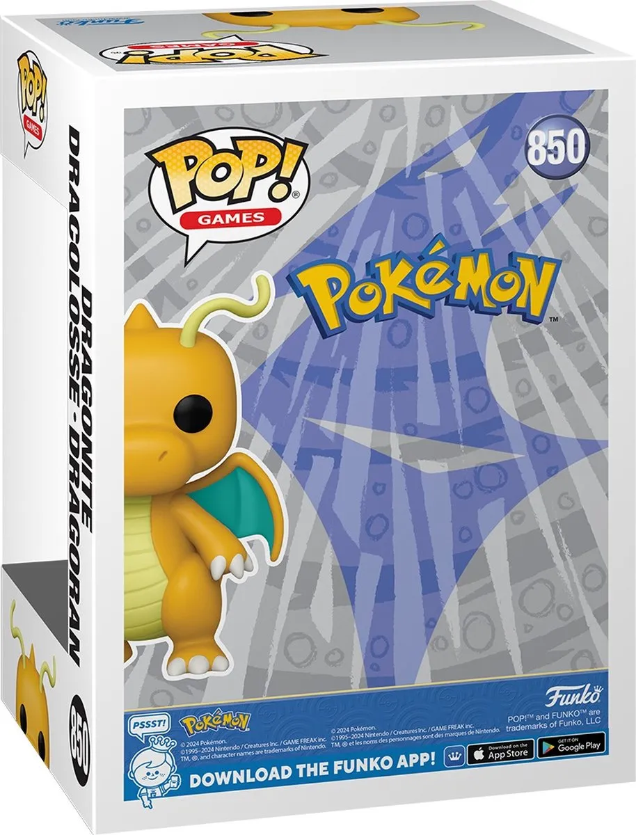 Funko Pop Games Pokémon Dragonite #850