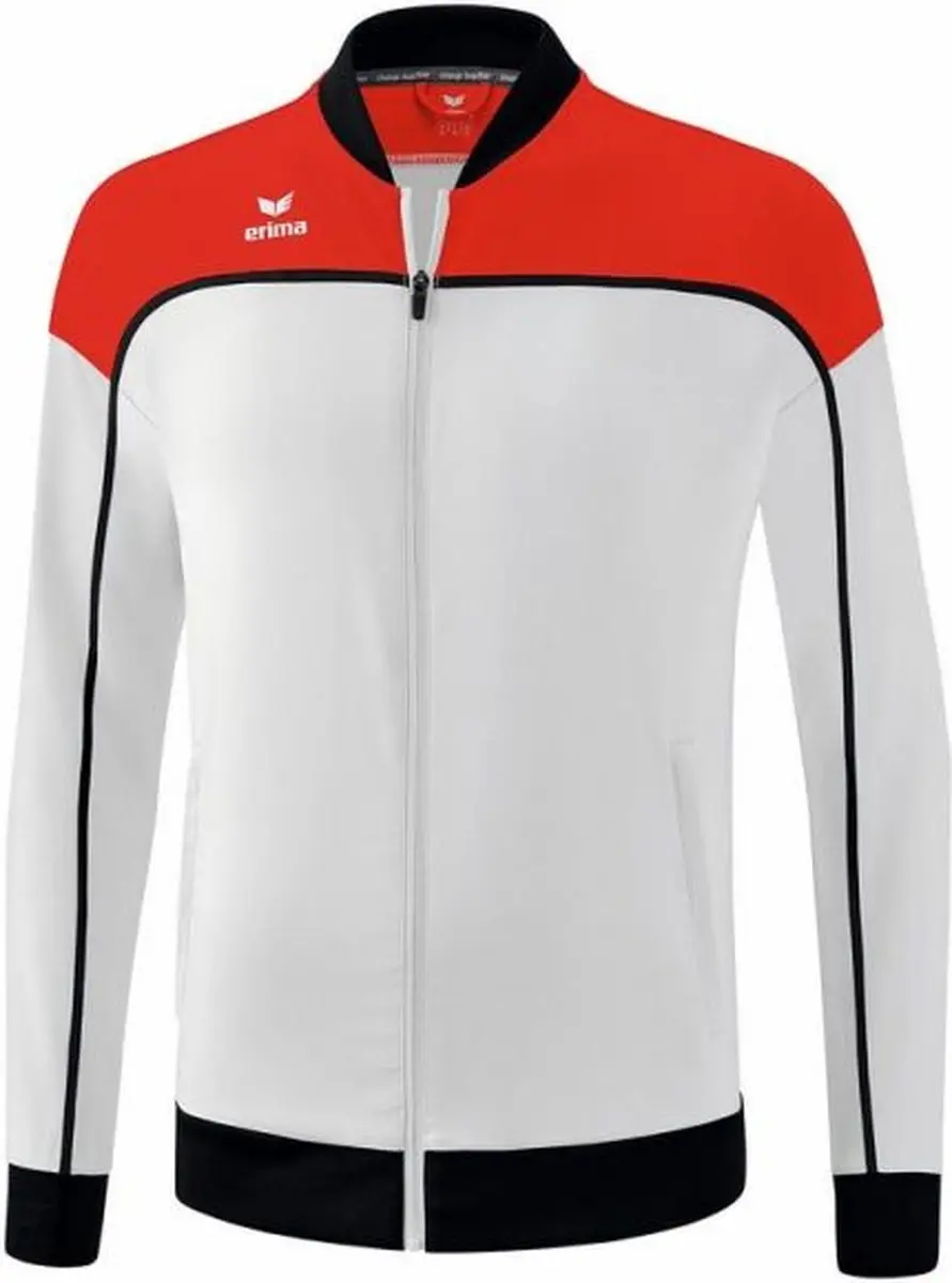 Erima Change Presentatiejack Dames 42 - Zwart/Rood/Wit