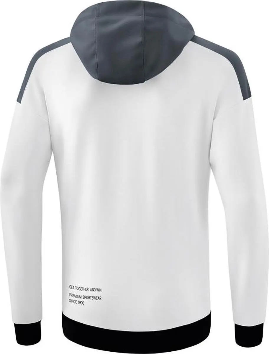 Erima Change Sweatshirt Heren - Zwart/Slate Grey/Wit S