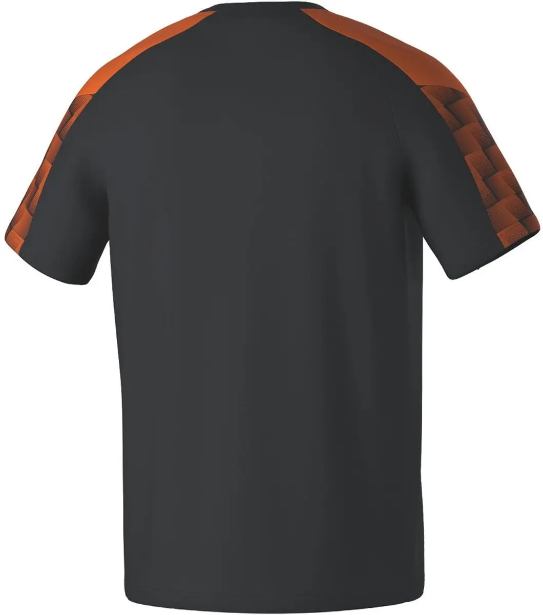 Erima Evo Star Heren T-shirt - Zwart/Oranje