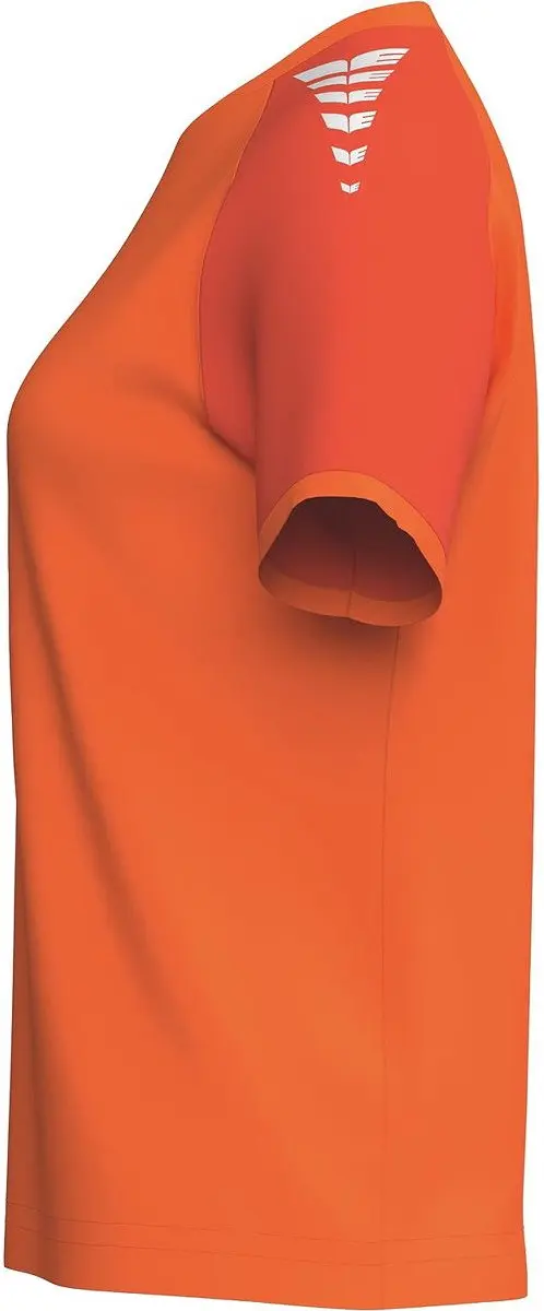 Erima Wings Shirt Dames - Korte mouw - Oranje - Maat 38
