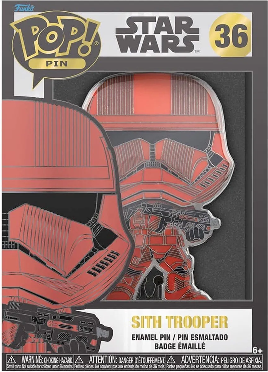 Funko Star Wars POP! Enamel Sith Trooper Pin 10cm - Multicolor