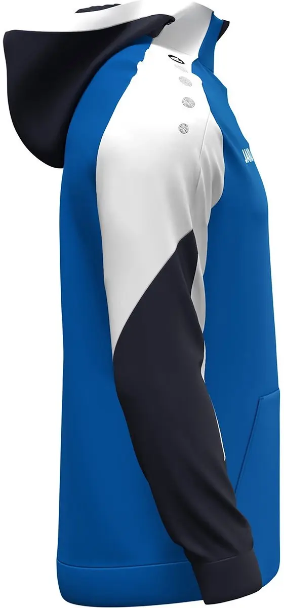 Jako Dynamic Hooded Half Zip Kinderen 140 - Royal