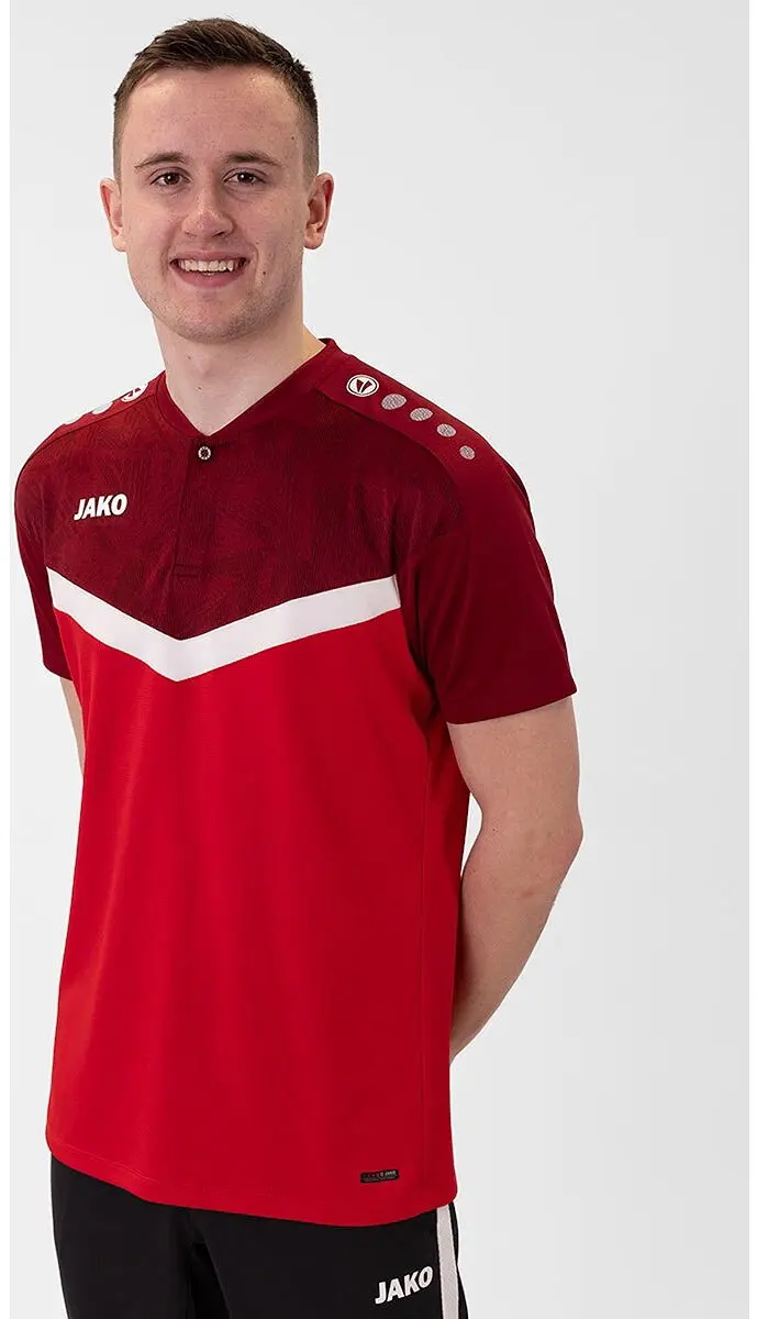 Jako Iconic Polo Heren - Rood XL