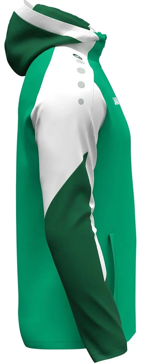 Jako Dynamic Jas Heren - Groen/Wit/Donkergroen L