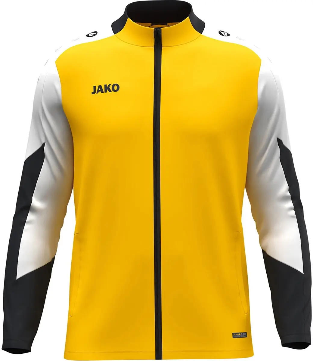 JAKO Dynamic Polyestervest Heren - XXL - Geel/Wit/Zwart