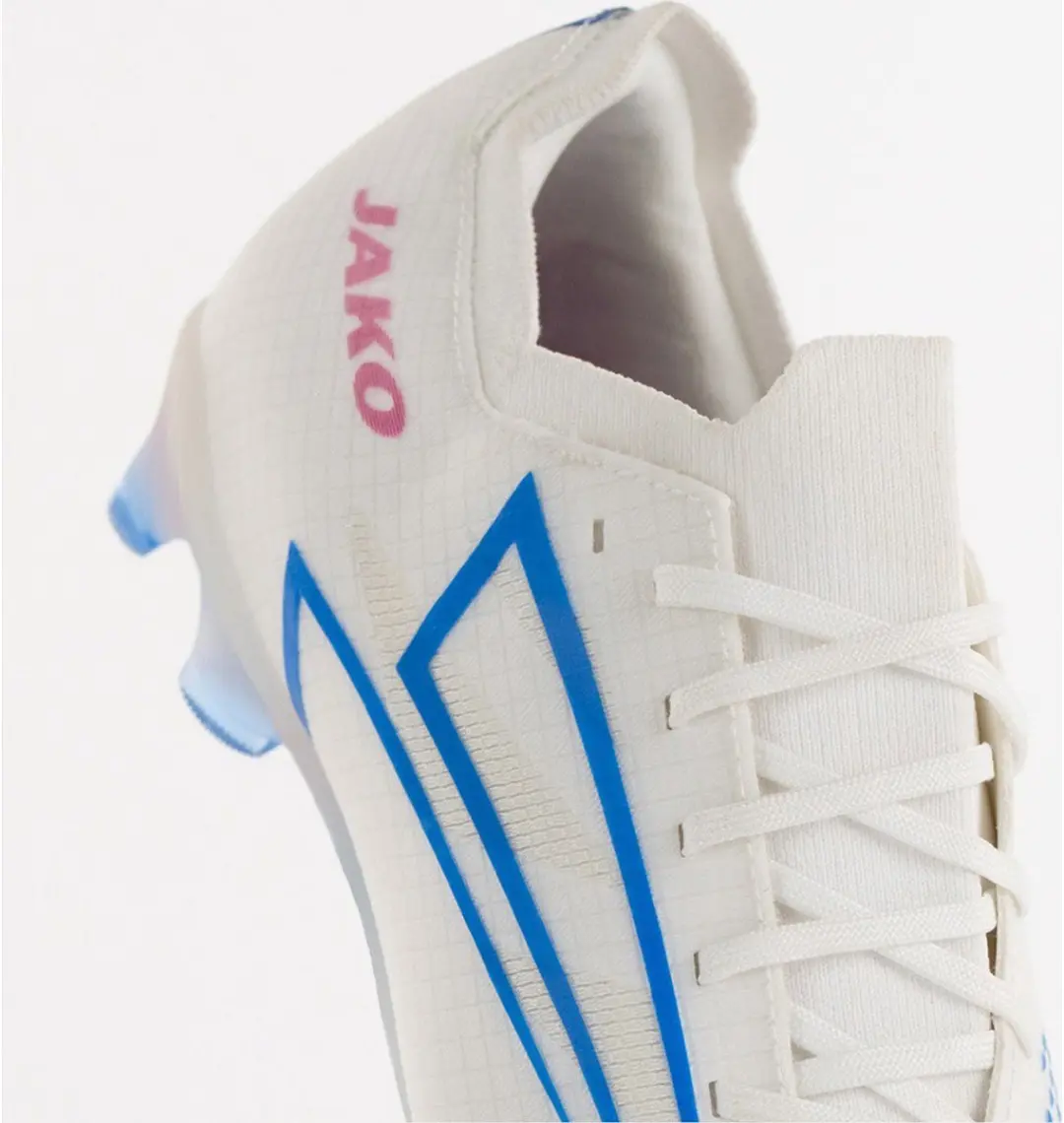 JAKO RS89 Elite Voetbalschoenen FG - 42,5 - Wit/Rood/Blauw - afbeelding 6 van 6