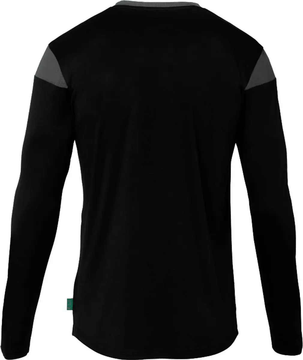 Uhlsport Squad 27 Voetbalshirt Lange Mouw - 152 - Zwart/Antraciet