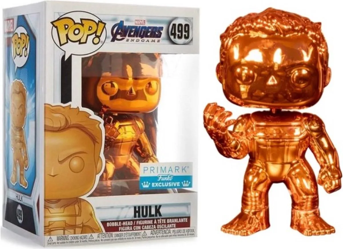 Funko Pop! Marvel Hulk Orange Chrome #399