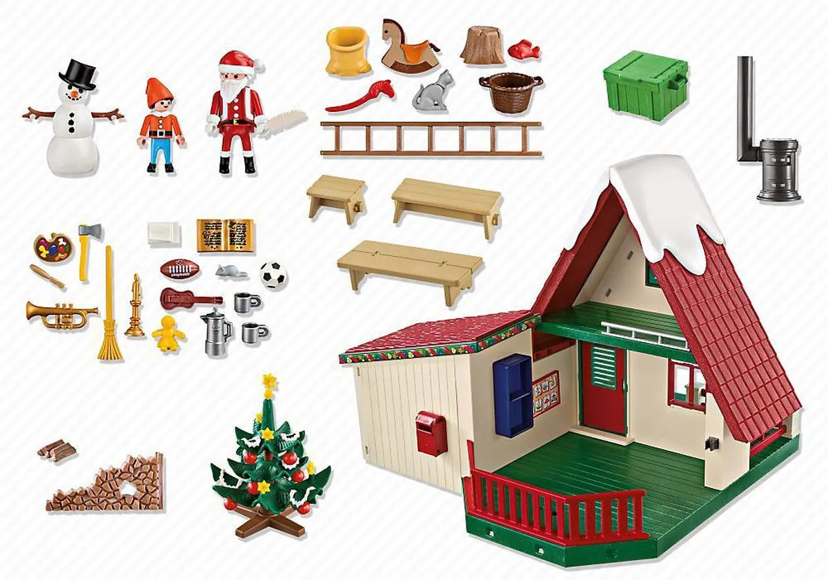 Playmobil Bij de Kerstman Thuis Maisonnette 5976