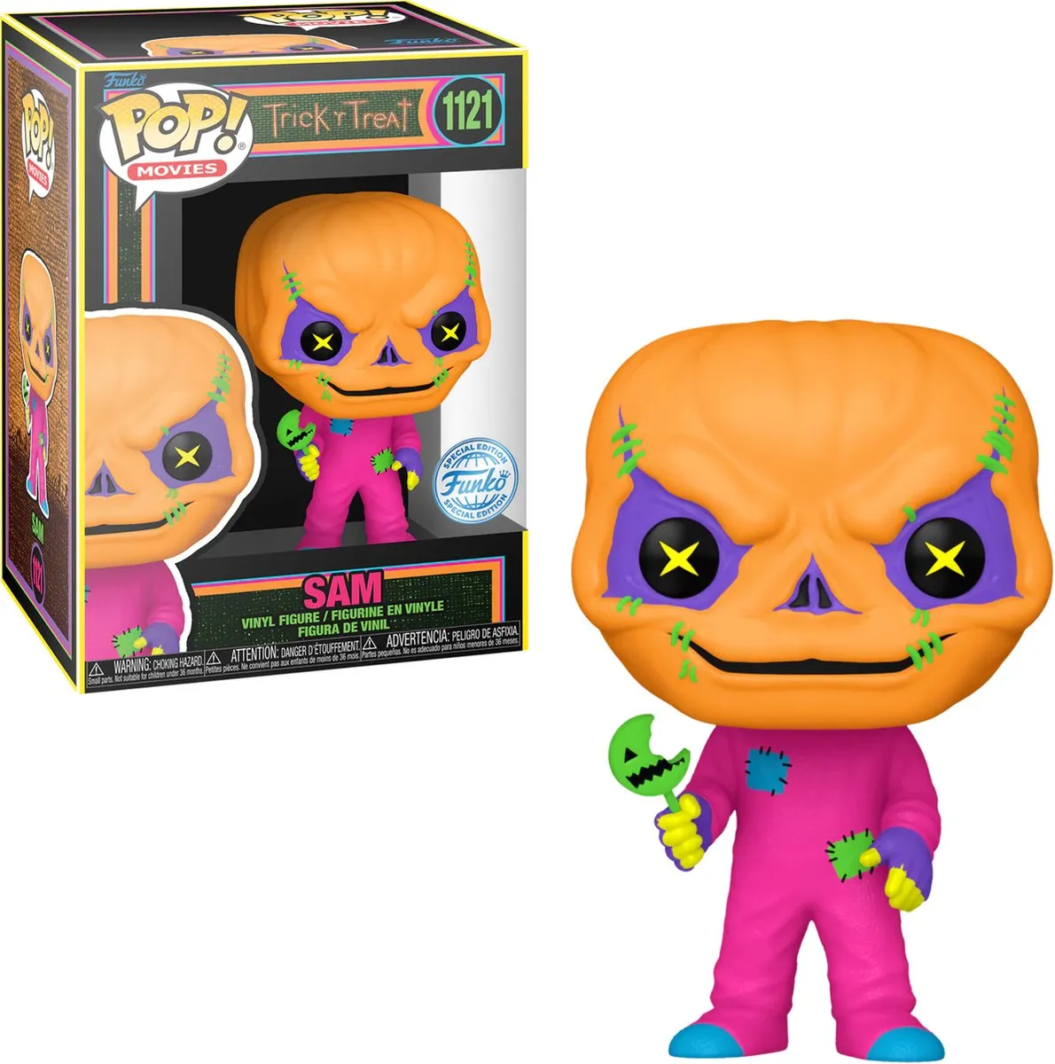 Funko Pop! Trick r Treat Sam Blacklight Exclusive 1121