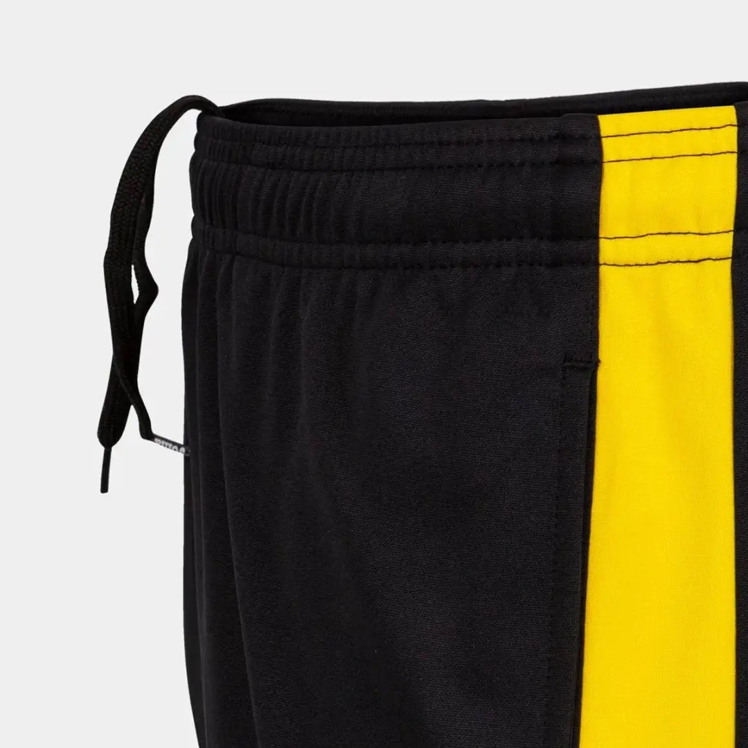 Joma Eco Championship Korte Broek 9-10 jaar - Zwart/Geel - afbeelding 4 van 4