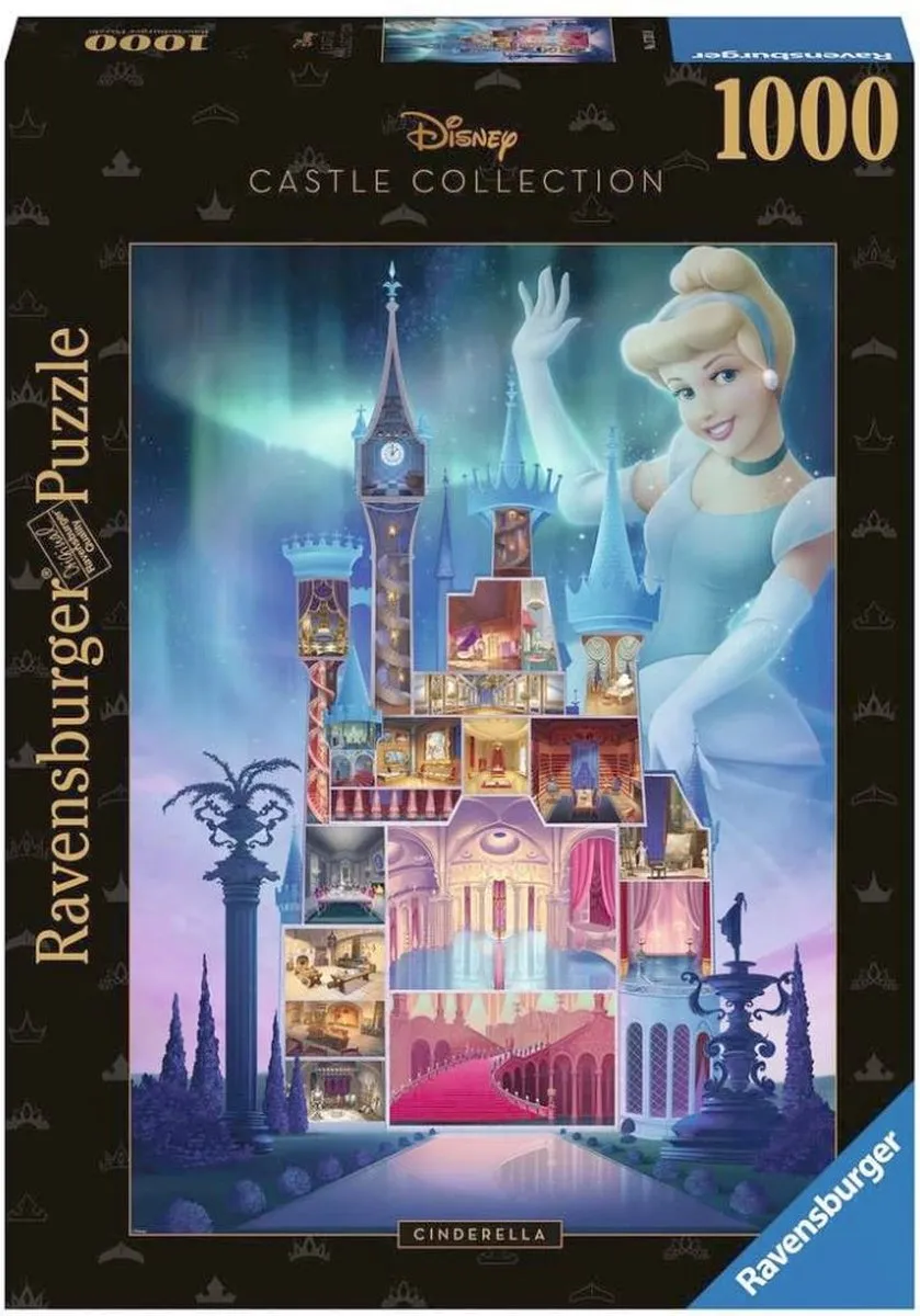 Ravensburger Disney Castles Cinderella 1000 Stuks