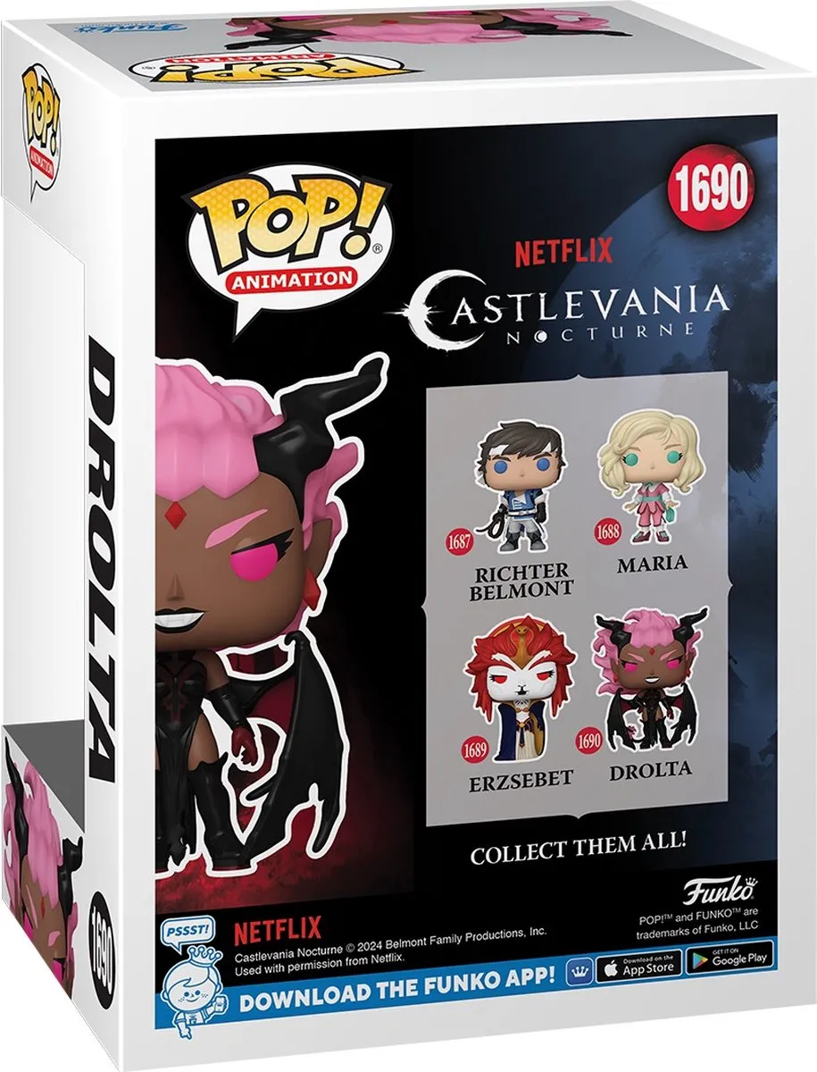 Funko Pop! Castlevania Nocturne Drolta 1690 - 80270
