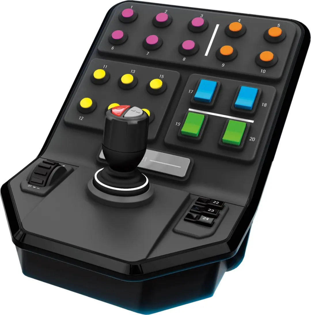 Logitech G Saitek Farming Simulator Side Panel 25 Knoppen - Zwart