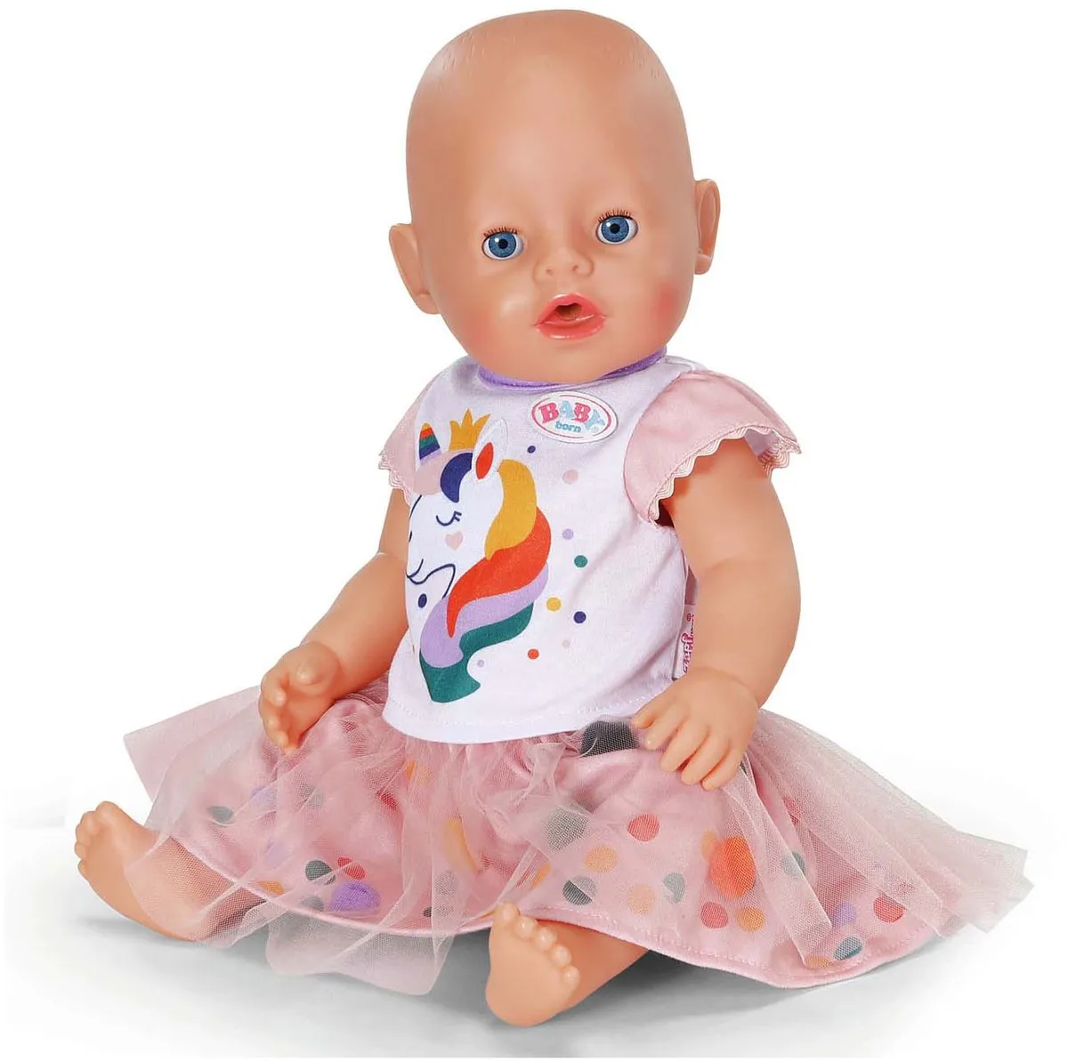 Baby Born Unicorn Tutu Jurk 43cm - Multicolor - afbeelding 6 van 6