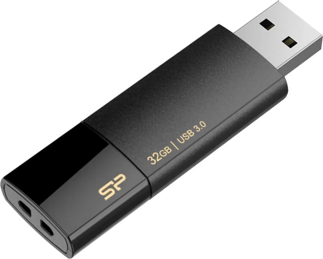 Silicon Power Blaze B05 USB-stick 32GB - Zwart - afbeelding 4 van 6