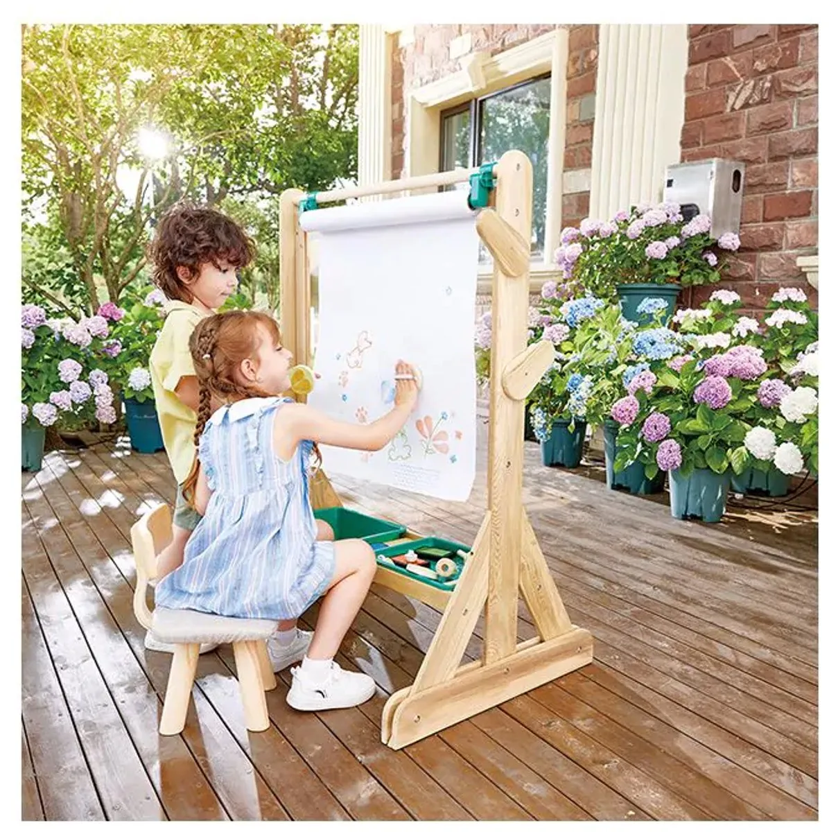 Hape Natuurwonderen Stempels - 13-delig Multicolor