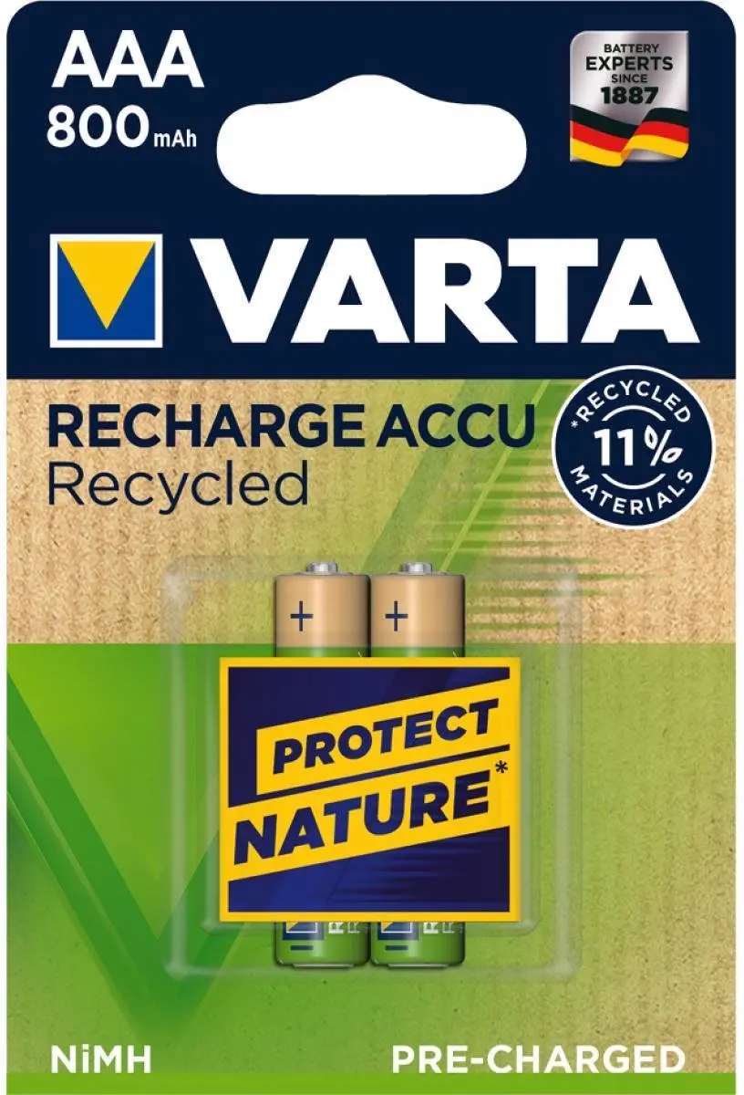 Varta Micro AAA LR03 NiMH 800mAh