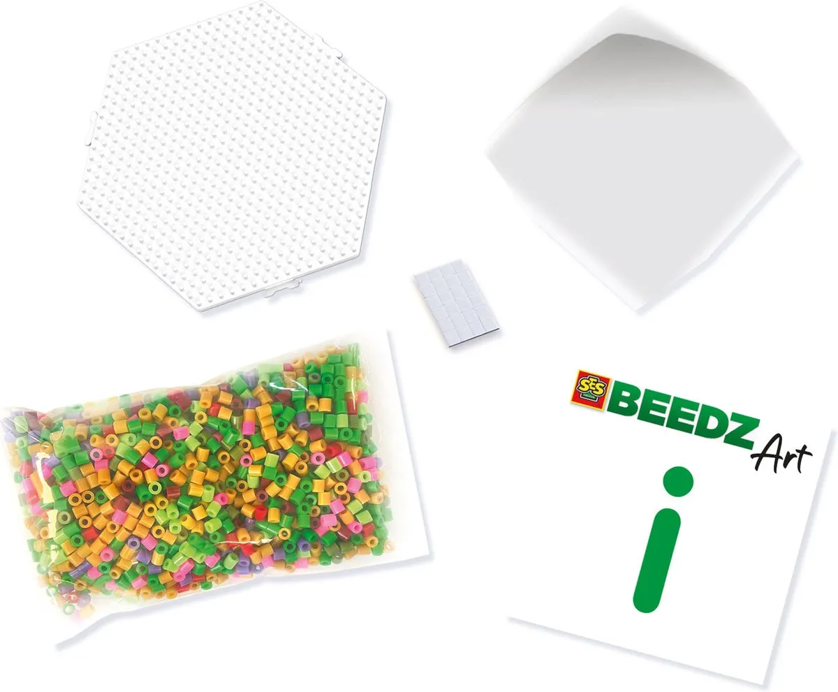 SES Creative Beedz Art 3D Mini Kamerplanten - 1600 Strijkkralen