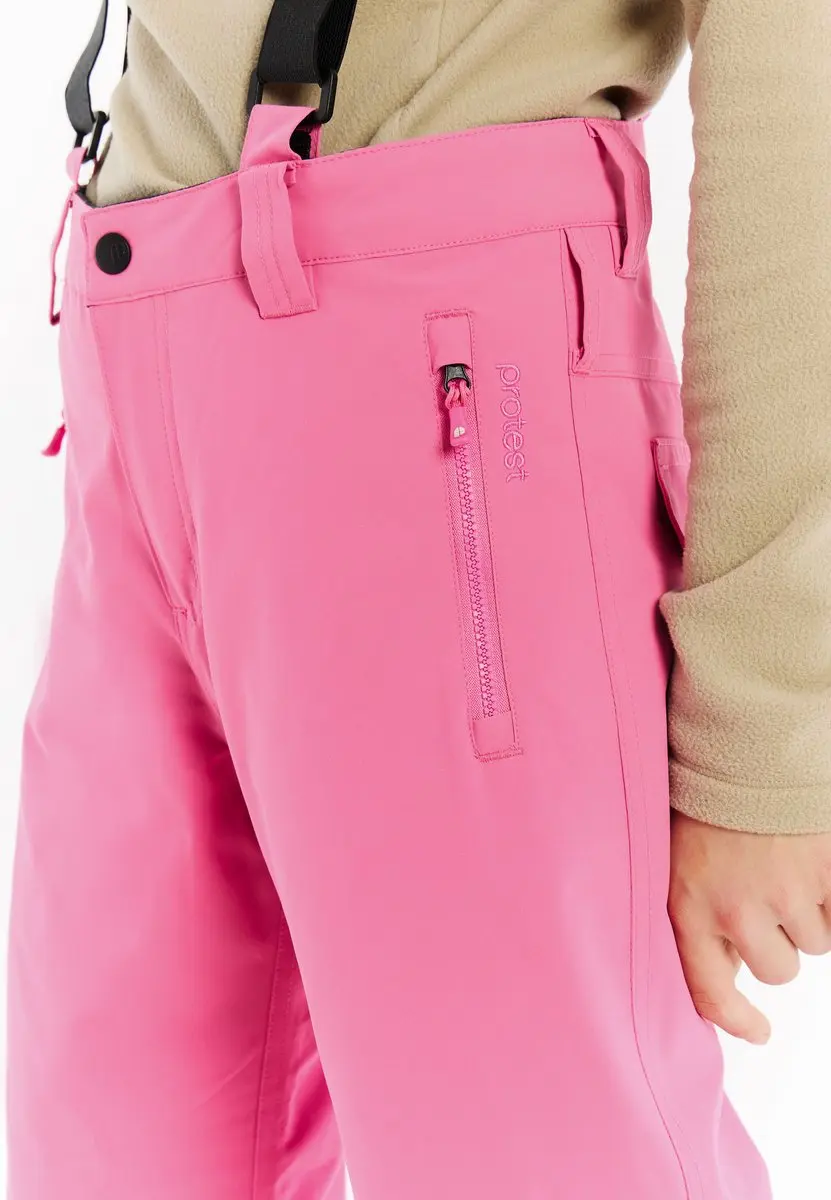 Protest Sunny Skibroek Meisjes 164 - Waterdicht 10K - Foxy Pink