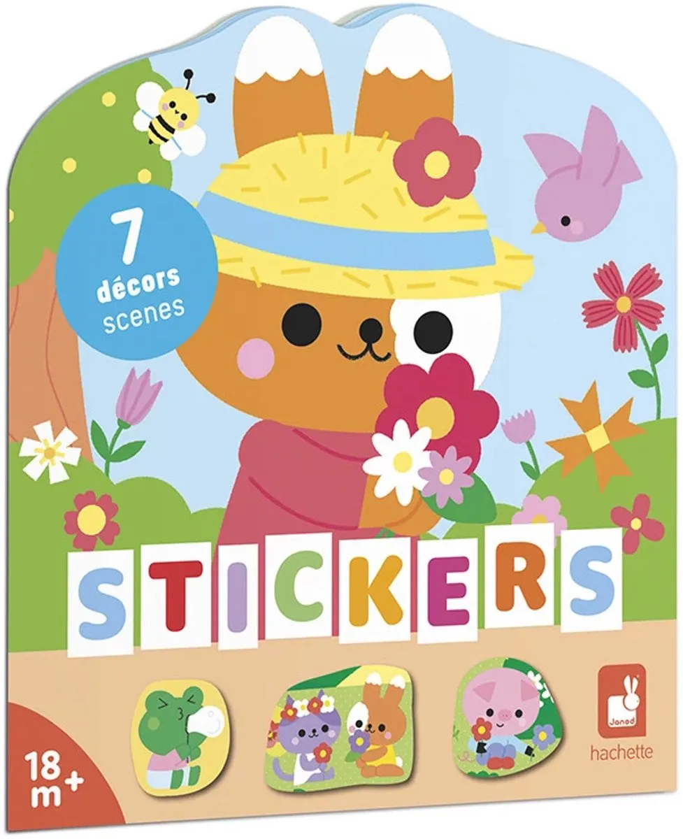 Janod Stickerboek Het Platteland